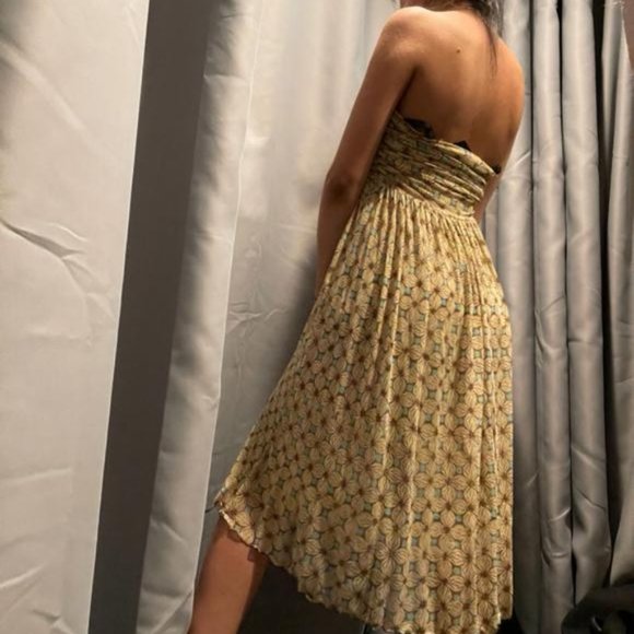 DIANE VON FURSTENBERG STRAPLESS DRESS (SIZE 0) - Picture 2 of 3